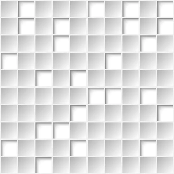 Fehér geometrikus textúra. Vektorháttér a burkolattervezéshez — Stock Vector