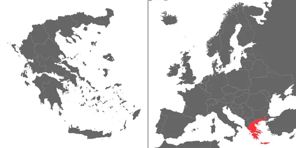 Mapa z lokalizacją — Wektor stockowy