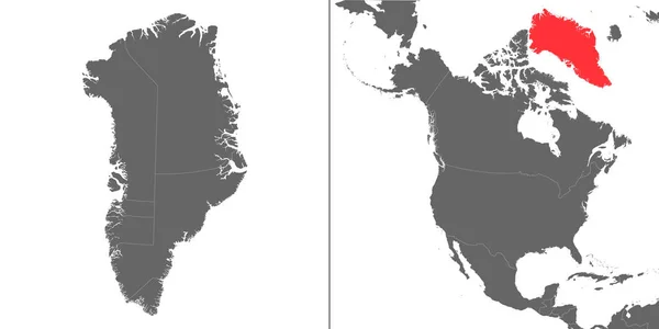 Mapa com localização — Vetor de Stock