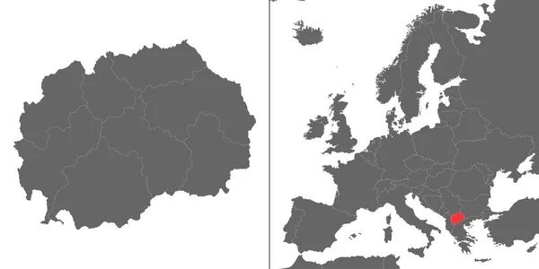 Mapa z lokalizacją — Wektor stockowy