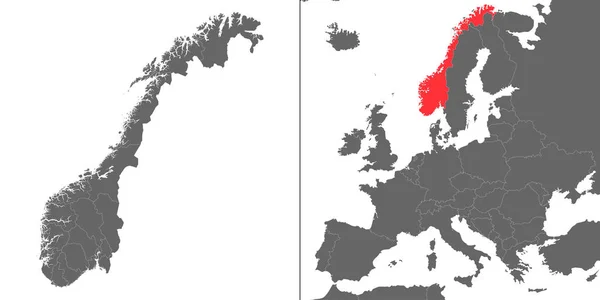 Mapa z lokalizacją — Wektor stockowy