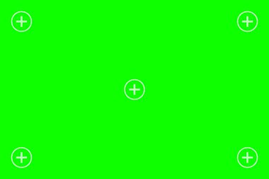 Yeşil ekran krom anahtar arkaplanı. Vektör illüstrasyonu