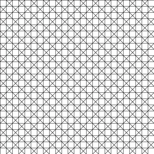 Grid Stripe Seamless Pattern Geometric Line Background — Stock Vector