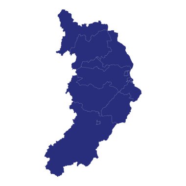 Yüksek Kalite Hakassia haritası, Rusya 'da bölge sınırları bulunan bir bölgedir.