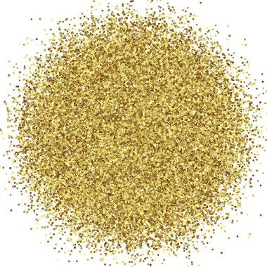 Altın folyo parlatıcı dokusu beyaz arkaplanda izole edildi