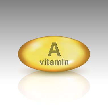 A vitamini vitamini bırakma hapı ikonu.