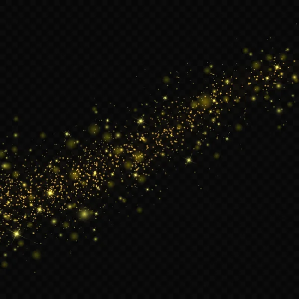 Фон Космической Галактики Блестящими Звездами — стоковый вектор