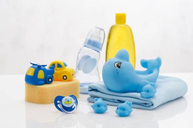 Bebek hijyen essentials natürmort