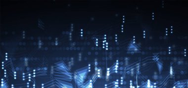 Neural ağ kavramı. Hücreleri bağlantıları ile bağlı. Yüksek teknoloji işlemi. Fütüristik arka plan