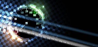 Hız arka plan yarış, illüstrasyon vektör. Hareket soyut