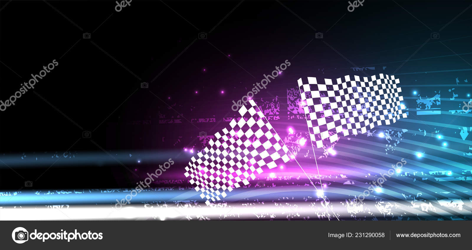 Racing Speed Background Vector Illustration Motion Abstract Stock ...