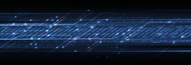 Soyut teknik arka plan. Fütüristik teknoloji arabirimi