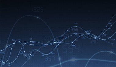 soyut fütüristik soluk bilgisayar teknolojisi iş geçmişi