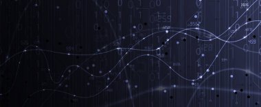 soyut fütüristik soluk bilgisayar teknolojisi iş geçmişi