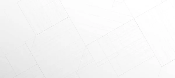 抽象的な幾何学的な白と灰色の未来的な背景 — ストックベクタ