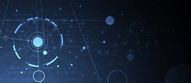 soyut fütüristik soluk bilgisayar teknolojisi iş geçmişi