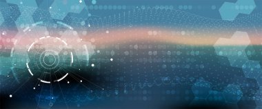 soyut fütüristik soluk bilgisayar teknolojisi iş geçmişi