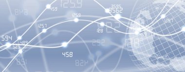 Soyut teknik arka plan. Fütüristik teknoloji arabirimi