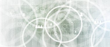 soyut yapı devre bilgisayar teknolojisi iş arka plan