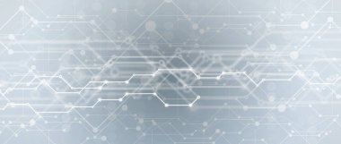 soyut yapı devre bilgisayar teknolojisi iş arka plan