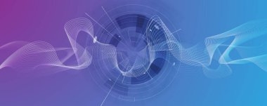 Teknoloji verileri bir ağ bağlantısı görsel iş geçmişi