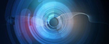 Teknoloji verileri bir ağ bağlantısı görsel iş geçmişi