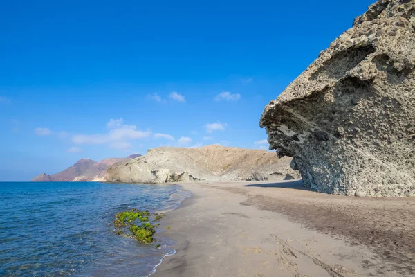 Přímořské Monsul Beach Gata Cape Přírodní Park Cabo Gata Španělštině — Stock fotografie