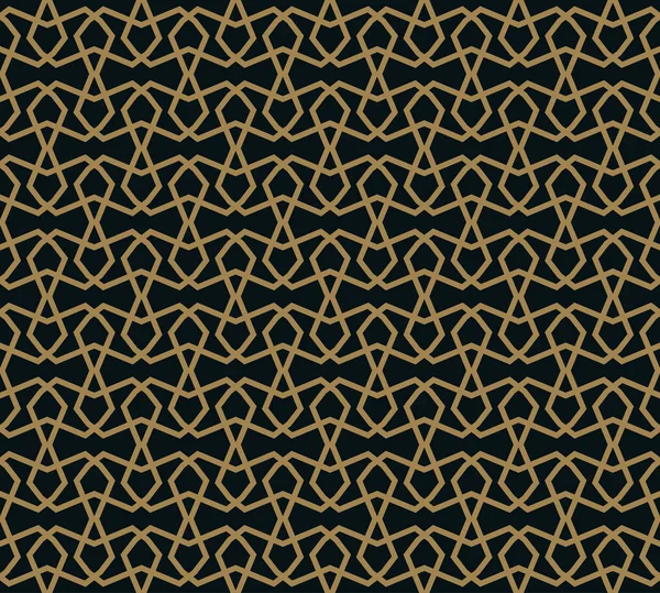 Patrón Ornamento Línea Elegante Patrón Sin Costura Para Fondo Papel — Vector de stock