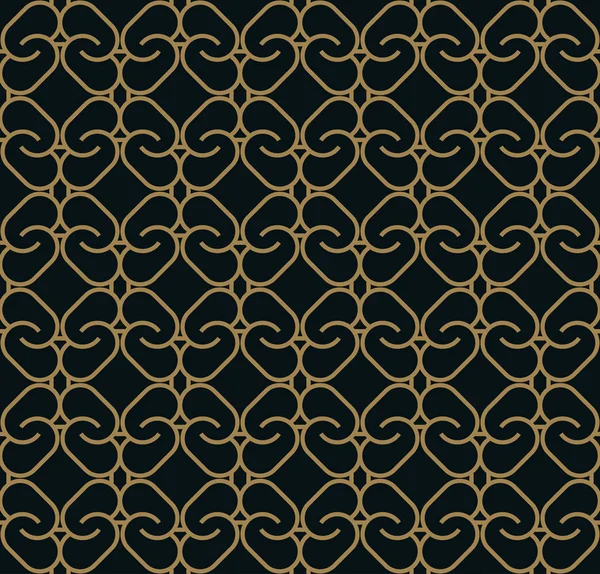 Patrón Ornamento Línea Elegante Patrón Sin Costura Para Fondo Papel — Vector de stock