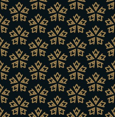 Vektör kusursuz desen. Modern stil dokusu. Çizgili elementlerden geometrik fayanslar tekrarlanıyor