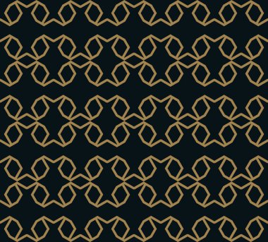 Soyut sorunsuz süsleme satırları desen vektör çizim