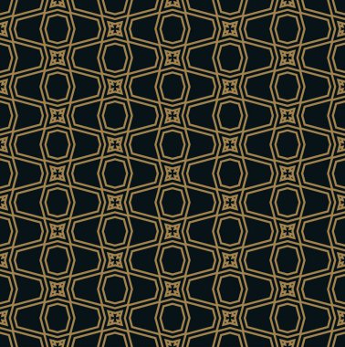 Soyut sorunsuz süsleme satırları desen vektör çizim