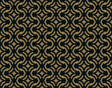 Soyut sorunsuz süsleme satırları desen vektör çizim