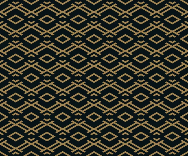 Vektör kusursuz desen. Modern stil dokusu. Çizgili elementlerden geometrik fayanslar tekrarlanıyor