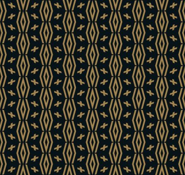 Soyut sorunsuz süsleme satırları desen vektör çizim