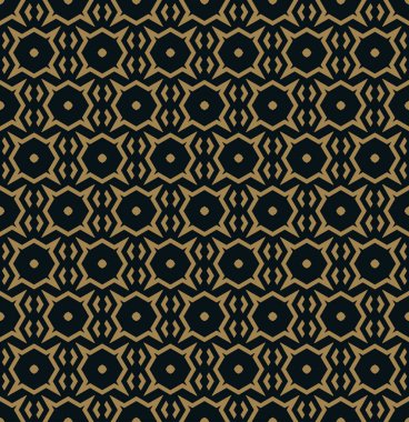 Vektör kusursuz desen. Modern stil dokusu. Çizgili elementlerden geometrik fayanslar tekrarlanıyor