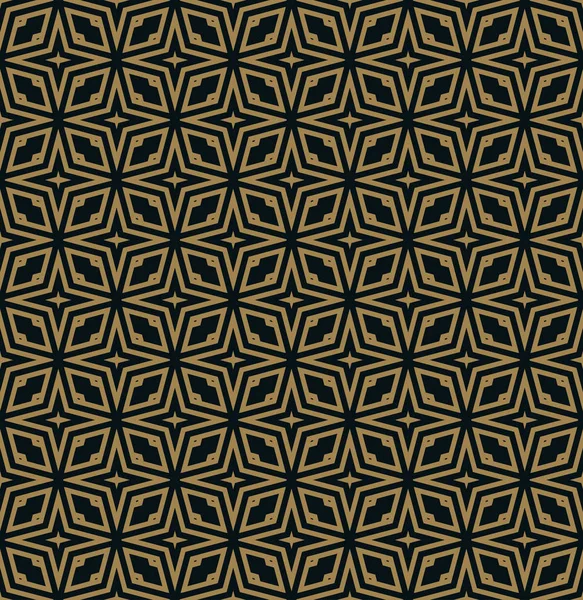 Abstrakte Nahtlose Ornamente Linien Muster Vektor Illustration — Stockvektor