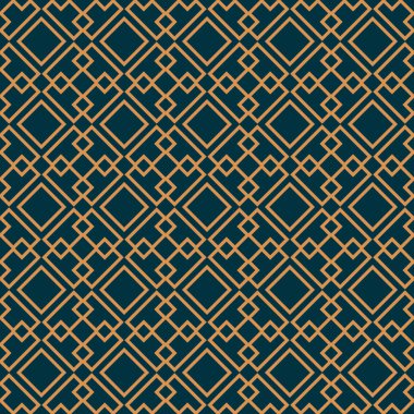 Vektör seamless modeli. Modern şık doku. Geometrik çizgili süsleme. Lüks Doğrusal model