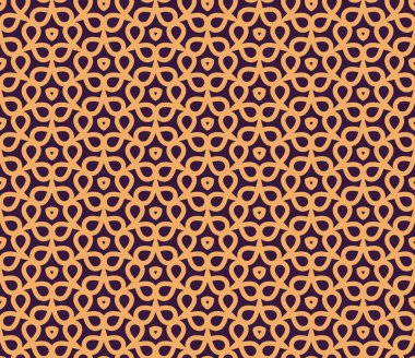 Vektör seamless modeli. Modern şık Soyut doku. Yinelenen geometrik doğrusal çini desen arka plan