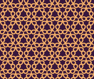 Vektör seamless modeli. Modern şık Soyut doku. Yinelenen geometrik doğrusal çini desen arka plan