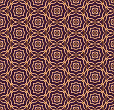 Vektör seamless modeli. Modern şık Soyut doku. Yinelenen geometrik doğrusal çini desen arka plan