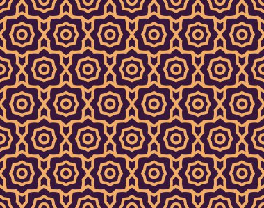 Vektör seamless modeli. Modern şık Soyut doku. Yinelenen geometrik doğrusal çini desen arka plan