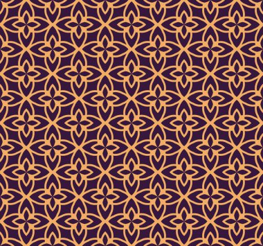 Vektör seamless modeli. Modern şık Soyut doku. Yinelenen geometrik doğrusal çini desen arka plan