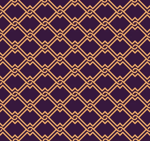 Роскошный Геометрический Узор Векторный Бесшовный Шаблон Современная Линейная Стильная Текстура — стоковый вектор