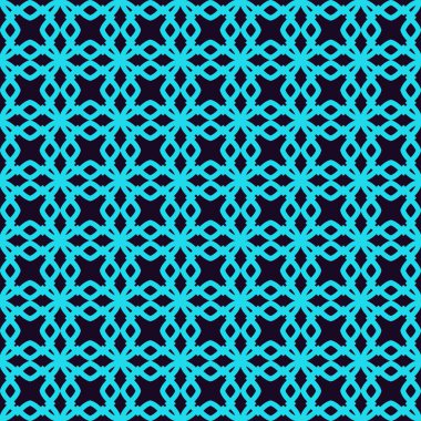 Seamless modeli. Süsleme ve bukleler. Doğrusal arka plan.