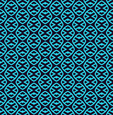 Seamless modeli. Süsleme ve bukleler. Doğrusal arka plan.