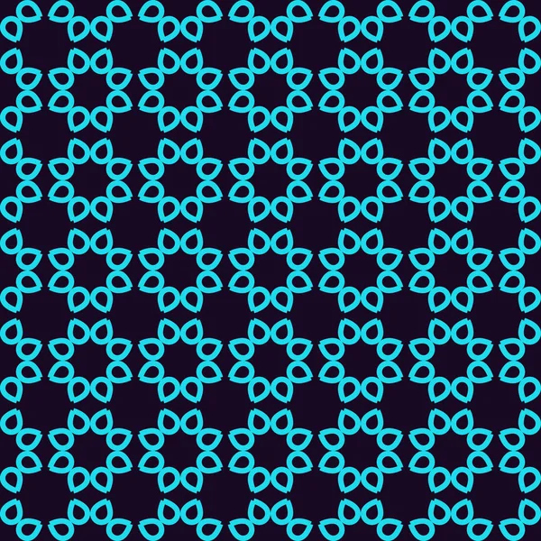 Бесшовные Геометрические Линии Орнамент Узор Линейный Узор Тонкими Элегантными Голубыми — стоковый вектор