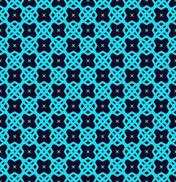 Nahtlose Geometrische Linien Ornamentmuster Lineare Muster Mit Dünnen Eleganten Blauen — Stockvektor