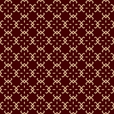 Lüks geometrik desen. Vektör seamless modeli. Modern doğrusal şık doku. Geometrik çizgili süsleme.