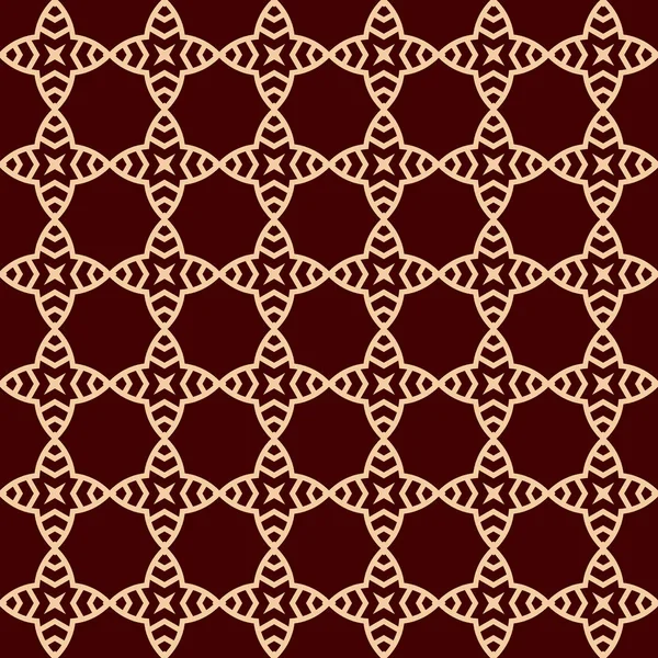 Векторный Бесшовный Шаблон Современная Стильная Текстура Повторение Линейного Орнамента — стоковый вектор